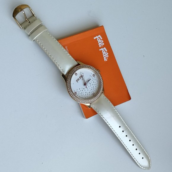 folli follie watch with crystal stone details - Picture 4 of 4